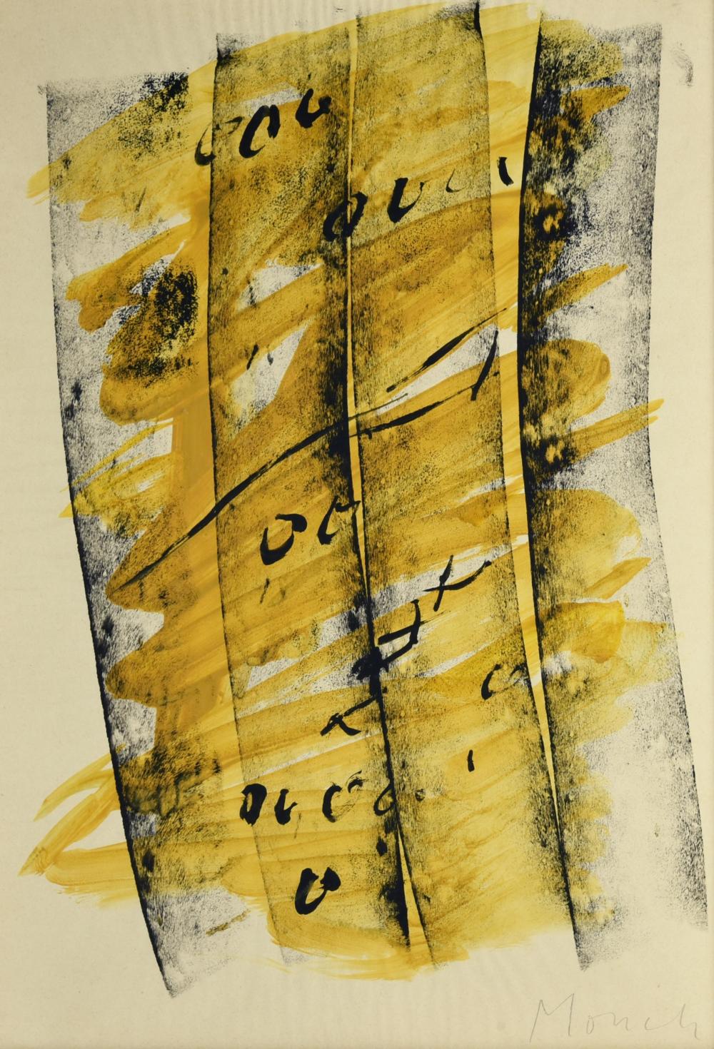 Ignazio Moncada comparable auction result: ignazio moncada 1932 senza titolo 1991 tecnica