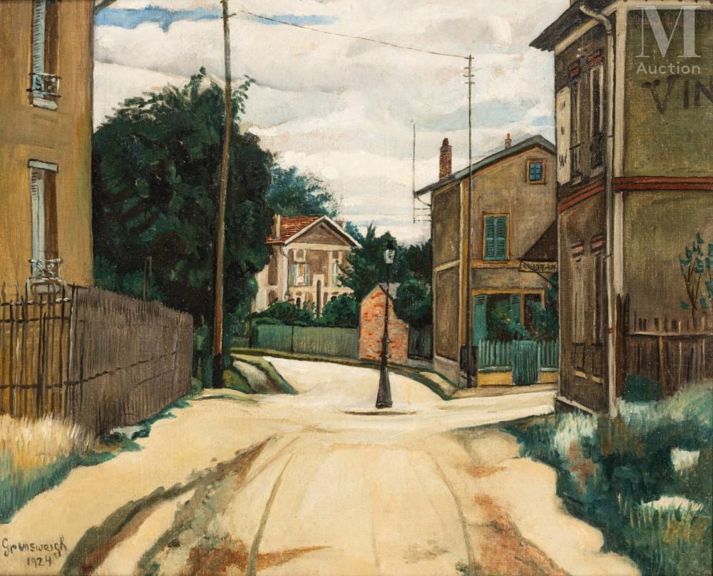 nathan grunsweigh cracovie 1880 paris 1956 carrefour chatou · Millon & Associes · 2025-06-27 Nathan Grunsweigh comparable auction result: nathan grunsweigh cracovie 1880 paris 1956 carrefour chatou