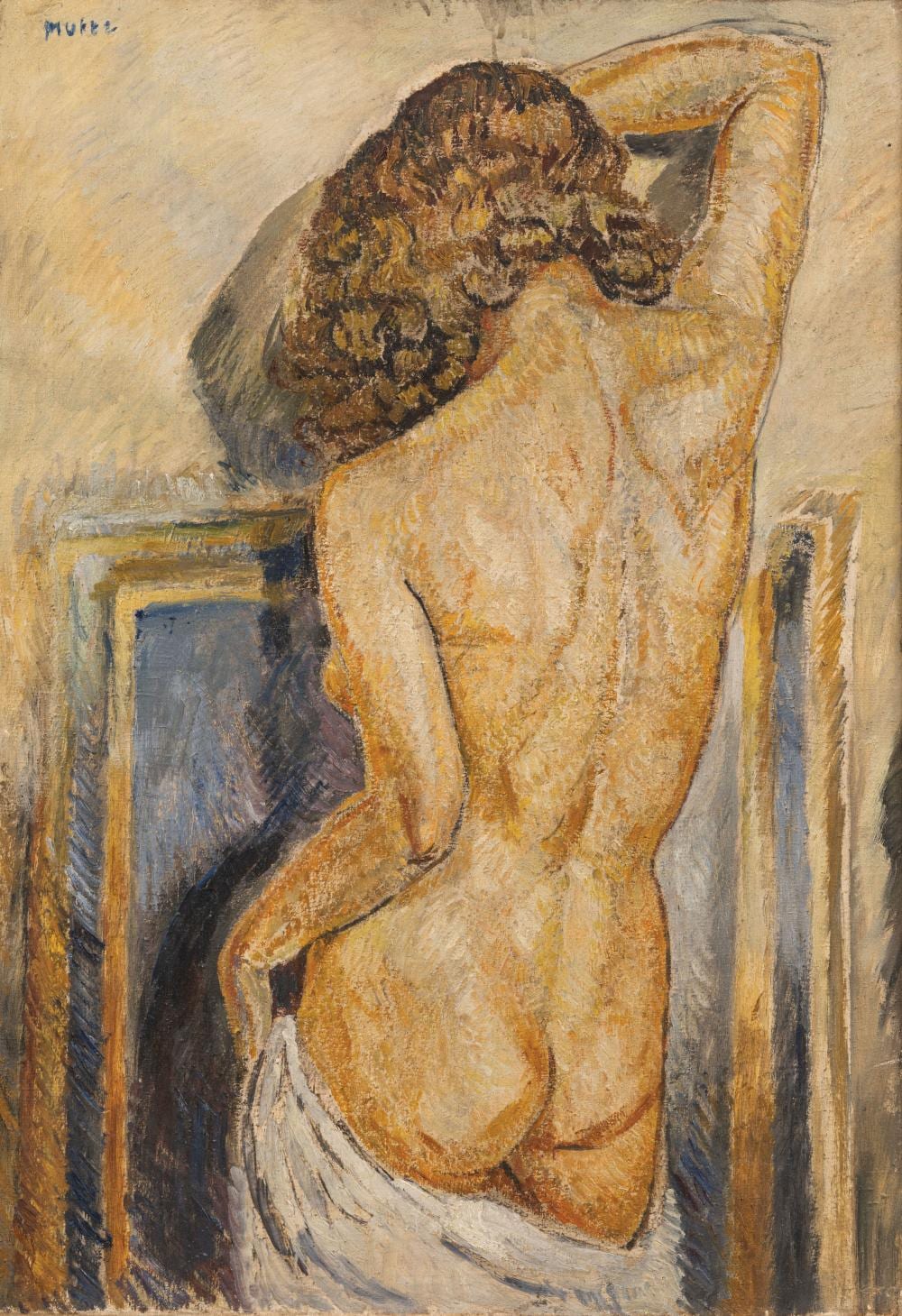 Mela Muter comparable auction result: mela muter varsovie 1876 paris 1967 nu de dos