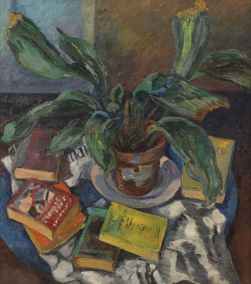 Mela Muter comparable auction result: mela muter varsovie 1876 paris 1967 nature morte aux livres