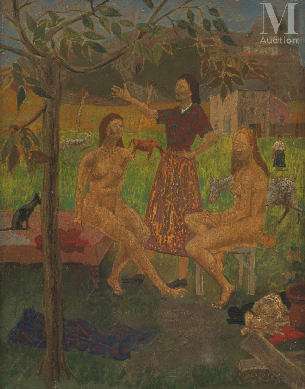 Grégoire Michonznik comparable auction result: gr goire michonze kichinev 1902 paris 1982 les mod les nus