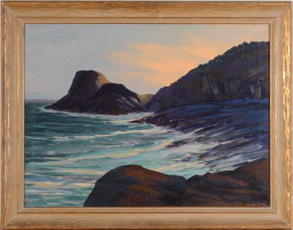 Lee Winslow Court comparable auction result: lee winslow court 1903 1992 rocky coast
