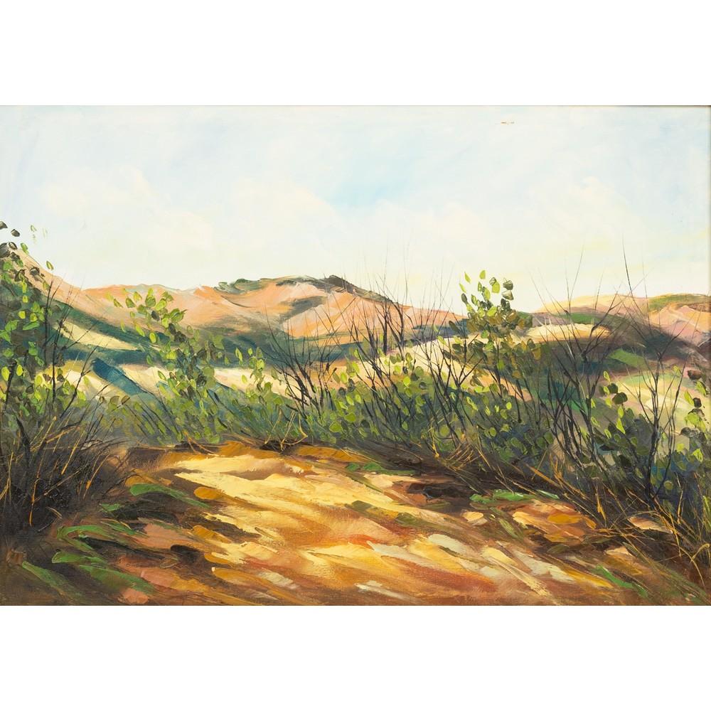 Franco Azzinari comparable auction result: franco azzinari paesaggio olio su tela