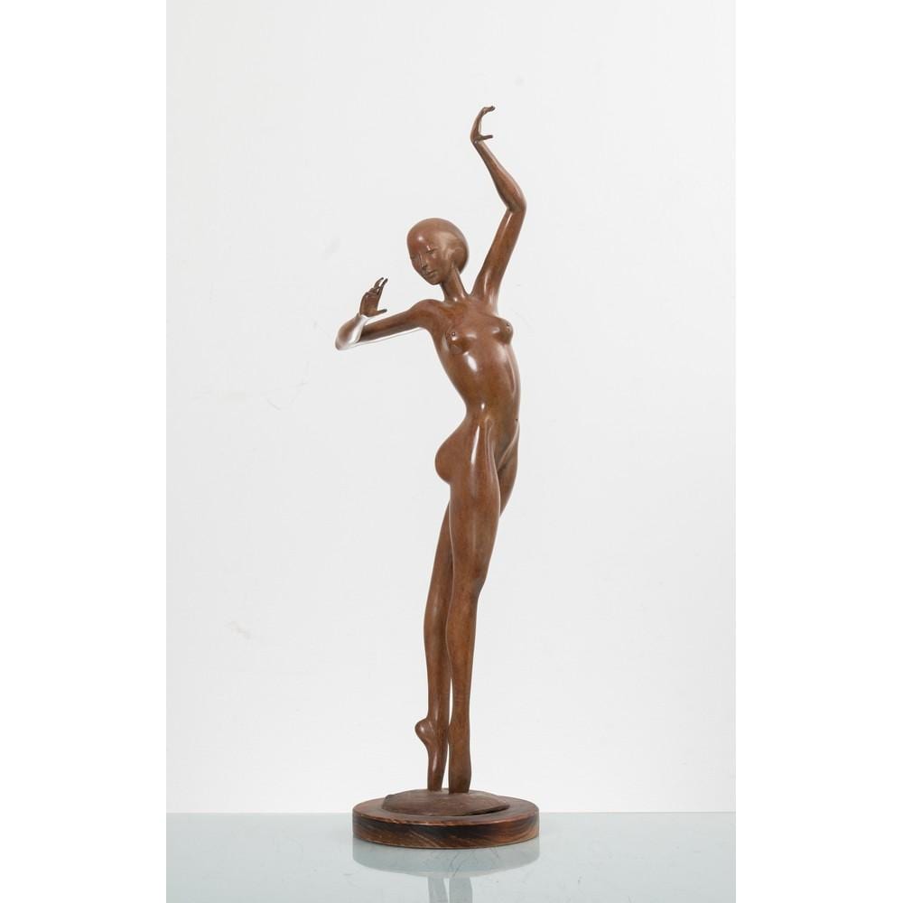 Sergio Capellini comparable auction result: sergio capellini danzatrice scultura in bronzo