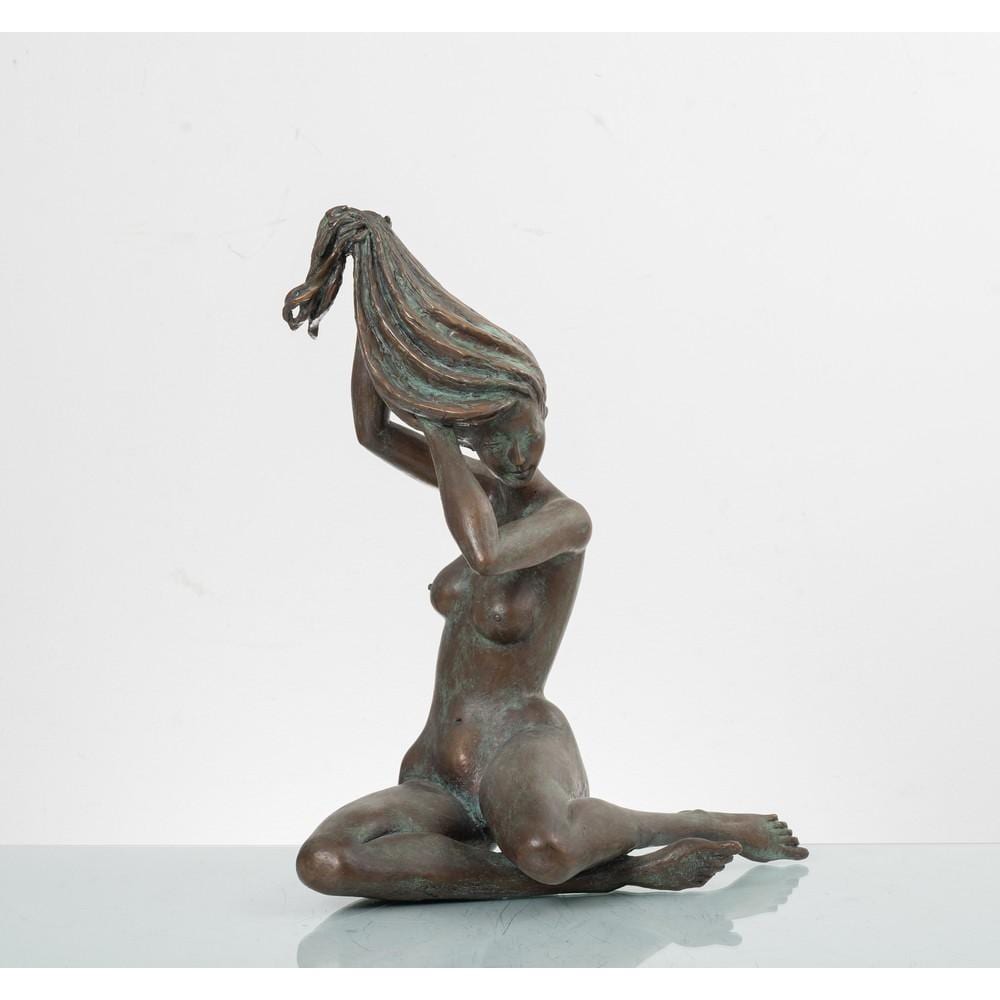 Sergio Capellini comparable auction result: sergio capellini cinzia scultura in bronzo