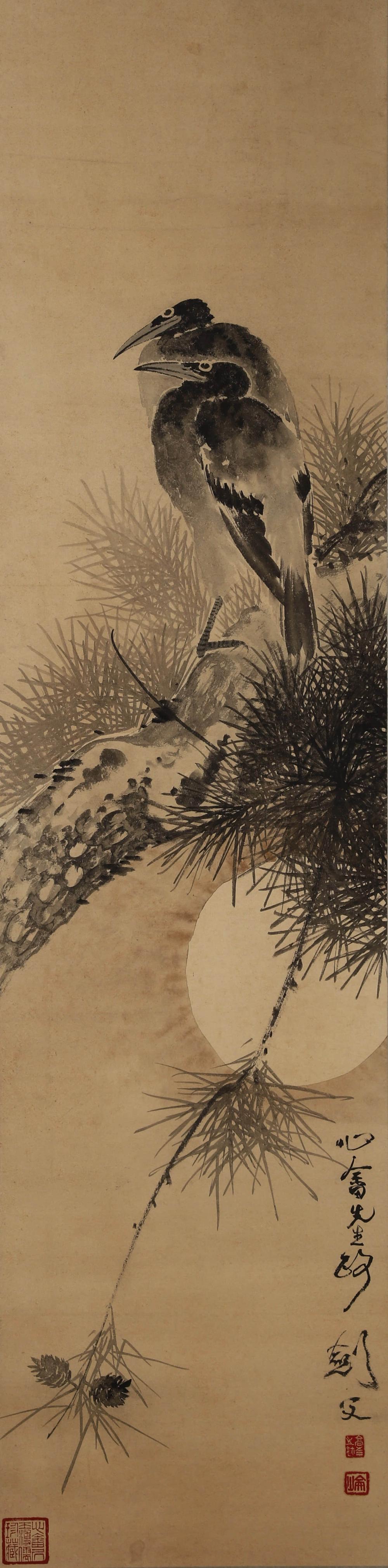 Gao Jianfu comparable auction result: gao jianfu 1879 1951 attributed to flowers and birds