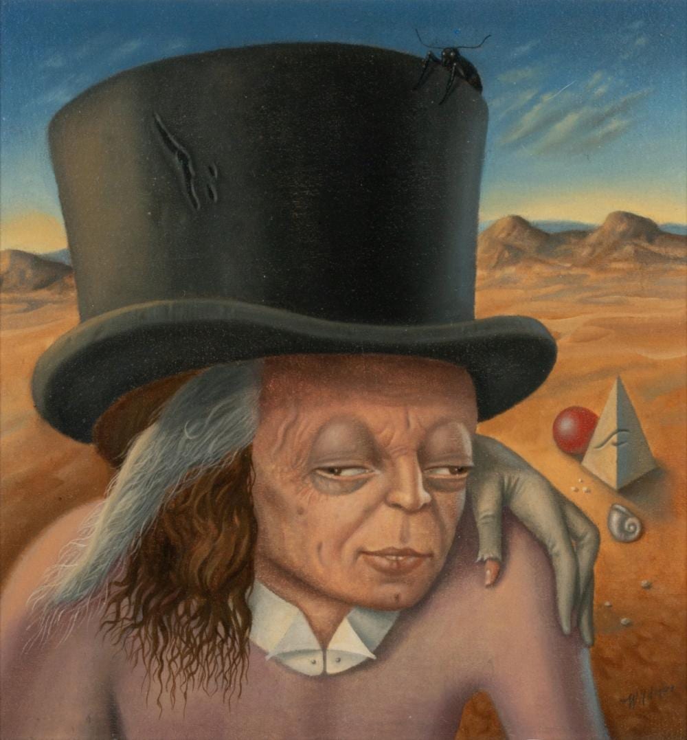 Werner Wildner comparable auction result: werner wildner 1925 2004 the metaphysician 1968