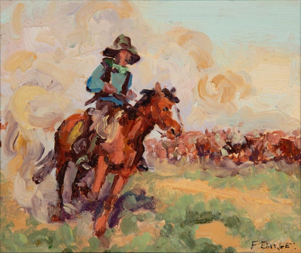 Fred Darge comparable auction result: fred darge 1900 1978 oil on panel