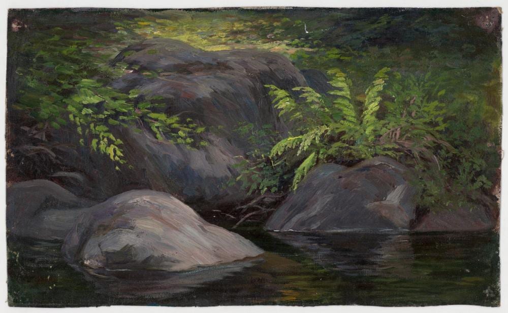 Frederick B. Kress comparable auction result: frederick b kress oil on canvas big sur