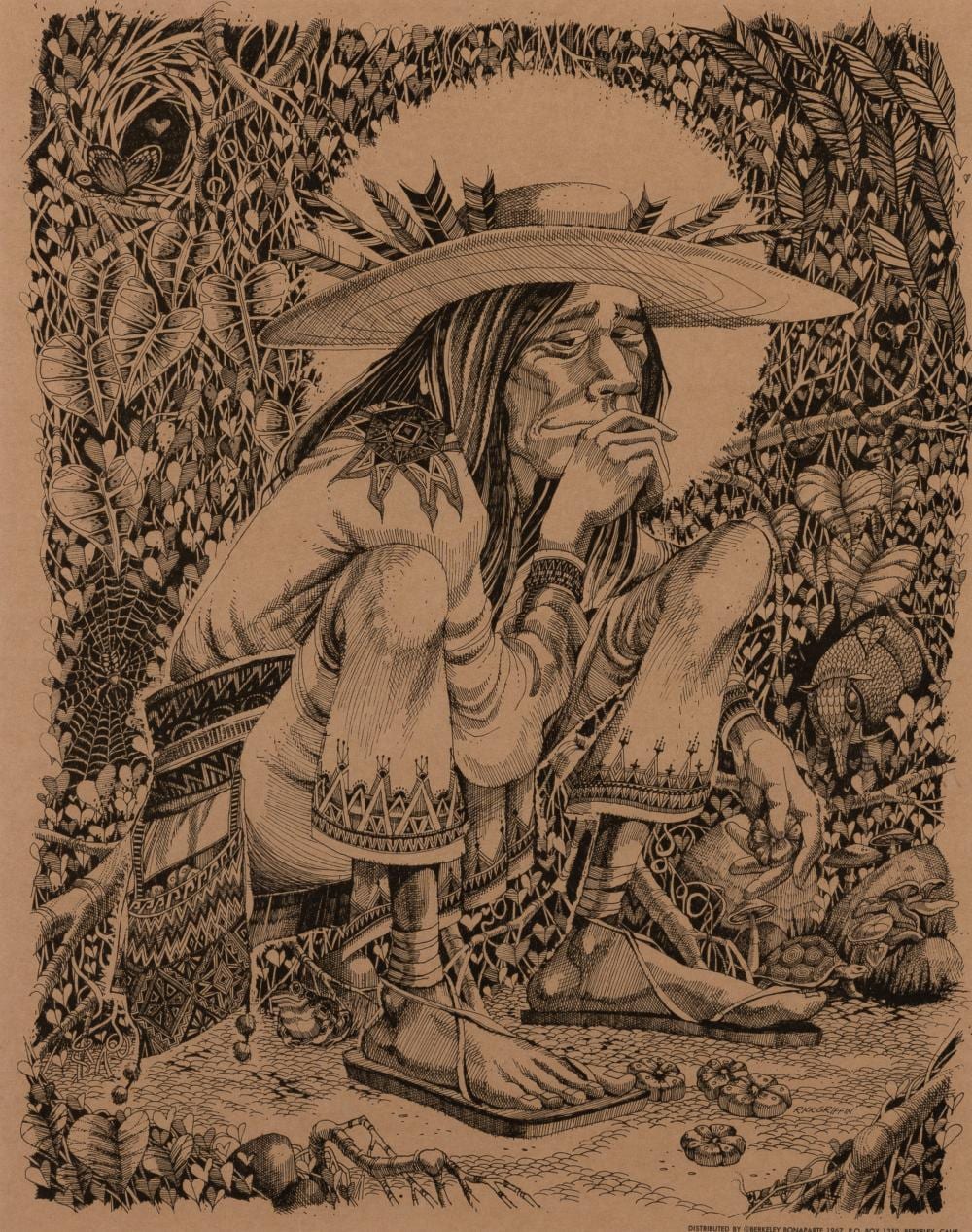 Rick Griffin comparable auction result: rick griffin californian poster