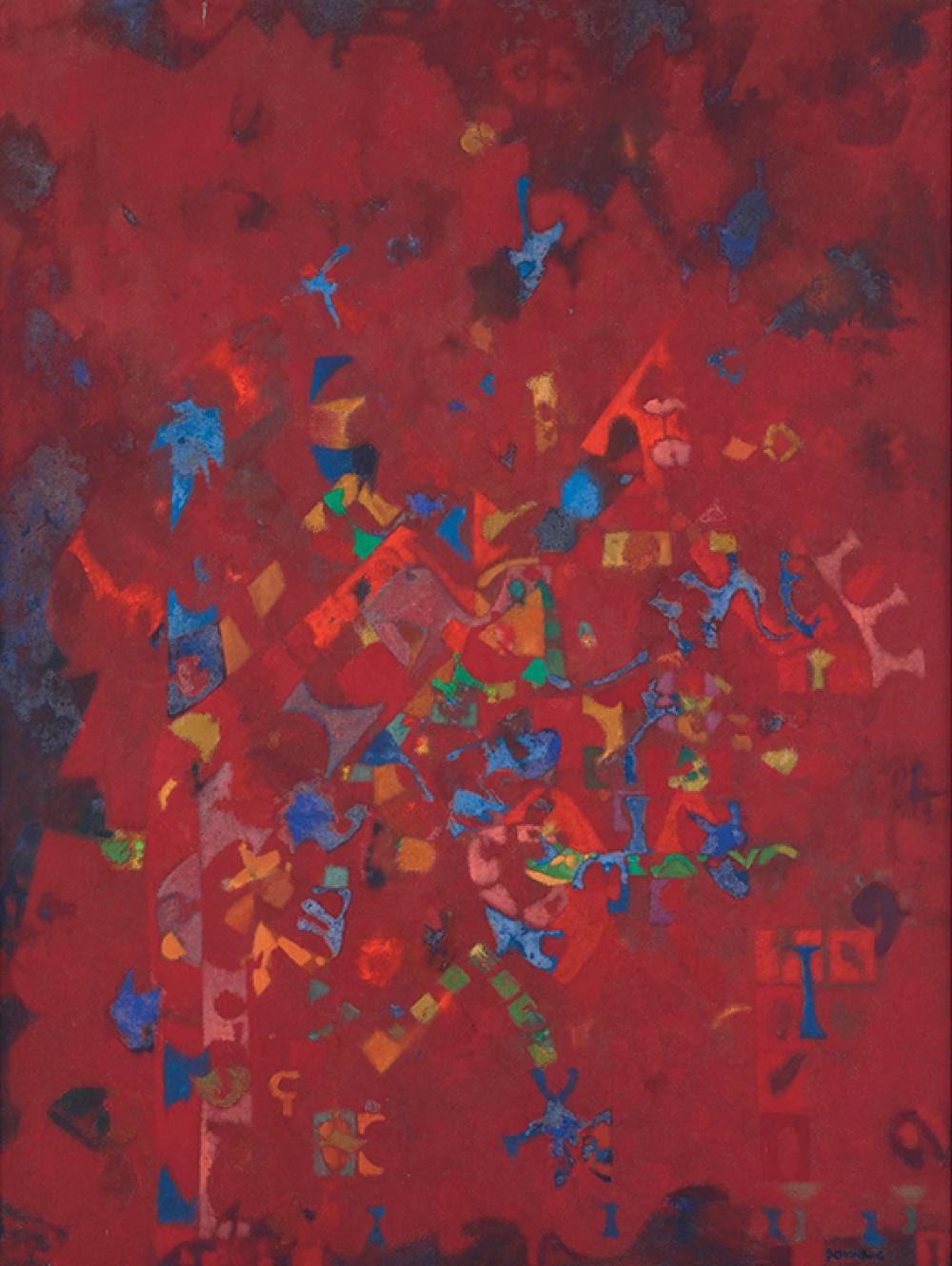 Joe Downing comparable auction result: joe downing 1925 2007 sans titre