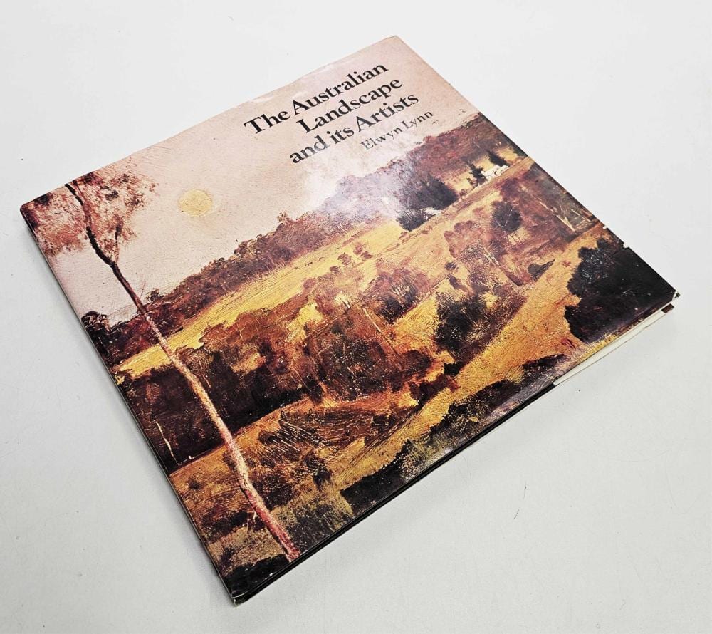 the australian landscape and its artists by elwyn lynn · Lawsons · 2025-06-12 Elwyn Lynn comparable auction result: the australian landscape and its artists by elwyn lynn
