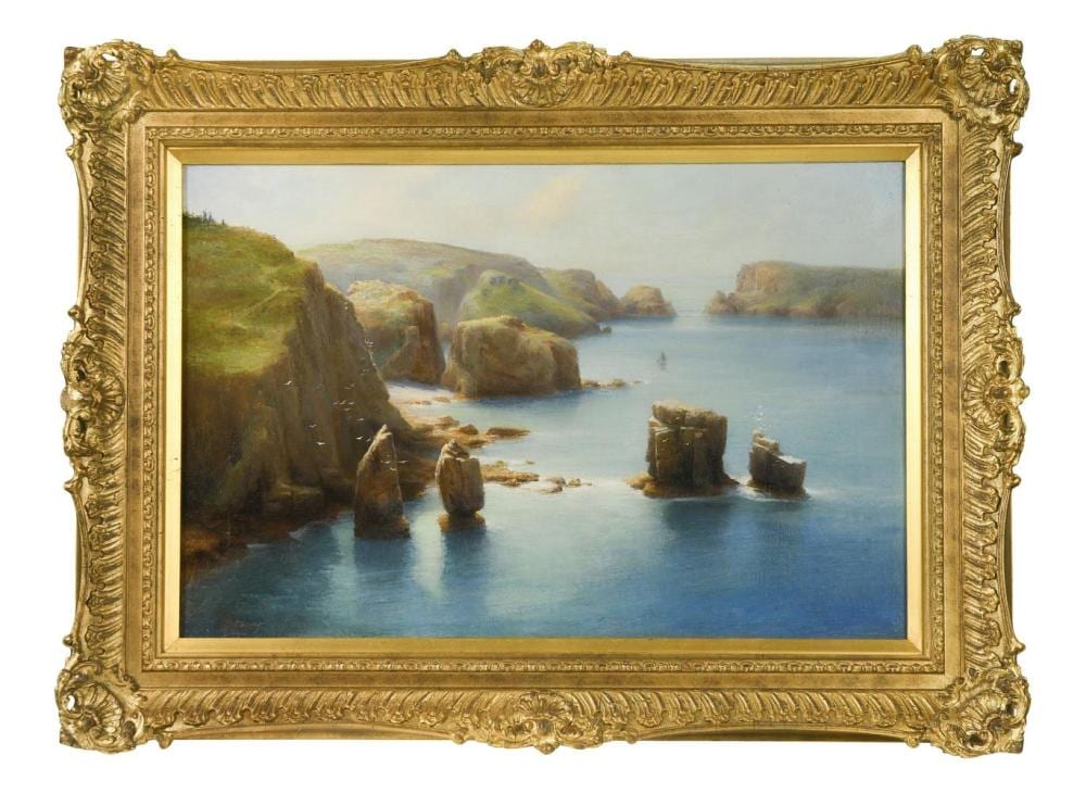 David James comparable auction result: david james british 1860 1904