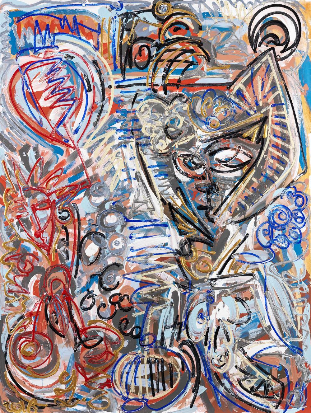 leon l wentraut geb 1998 kaiserslautern · Hampel Fine Art Auctions · 2025-06-26 Leon Löwentraut comparable auction result: leon l wentraut geb 1998 kaiserslautern