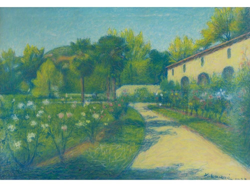 Achille Laugé comparable auction result: achille laug 1861 arzens 1944 cailhau