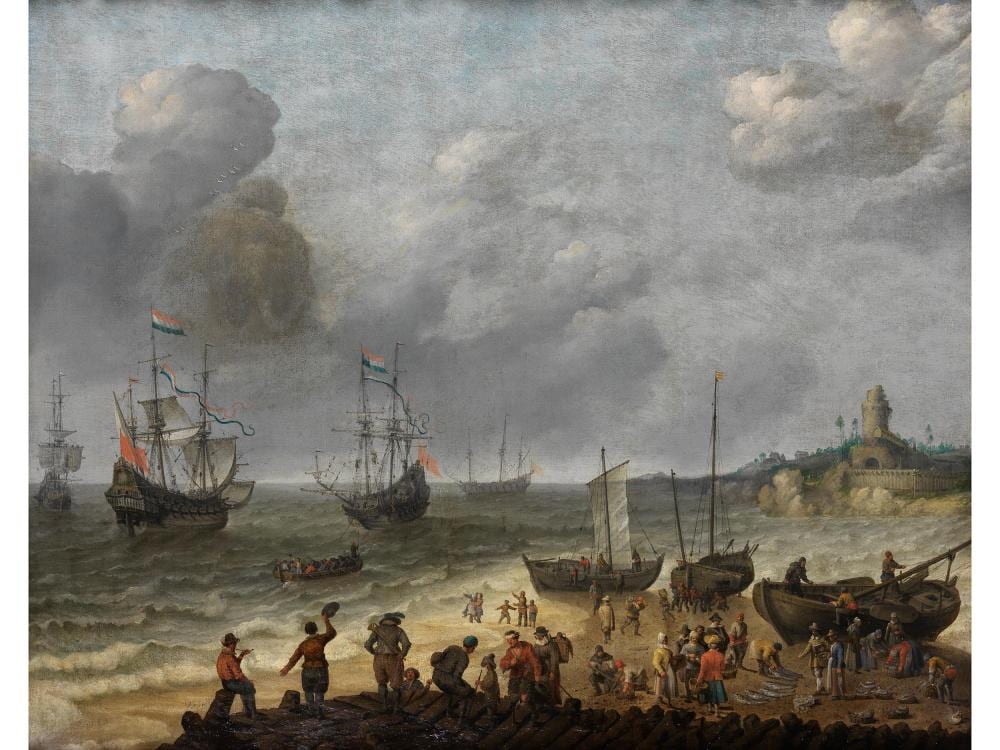 Abraham Willaerts comparable auction result: abraham willaerts 1603 1669 zugeschrieben