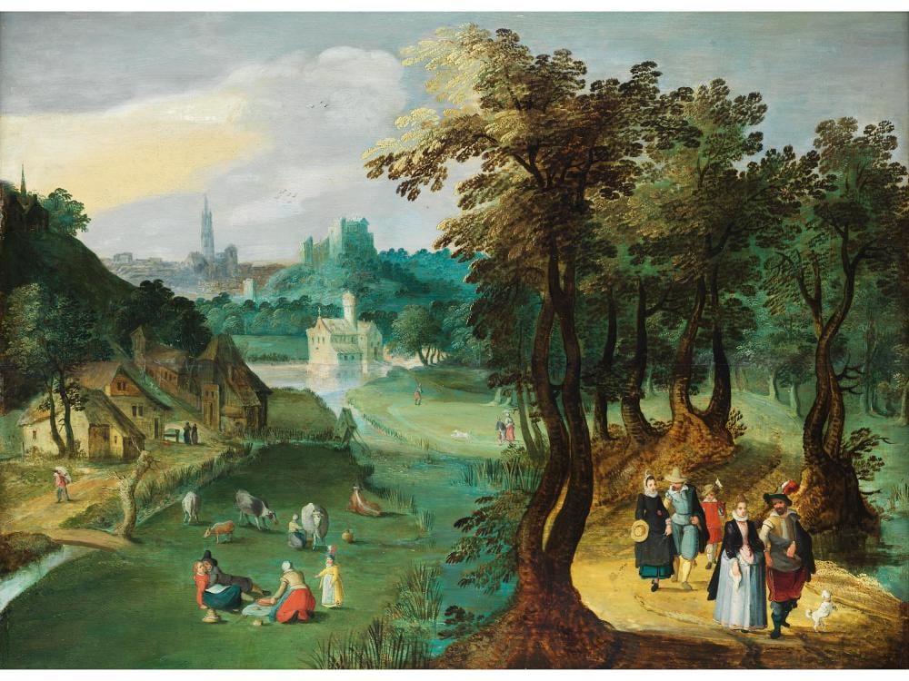 tobias verhaecht 1561 1631 antwerpen zugeschrieben · Hampel Fine Art Auctions · 2025-06-26 Tobias Verhaecht comparable auction result: tobias verhaecht 1561 1631 antwerpen zugeschrieben