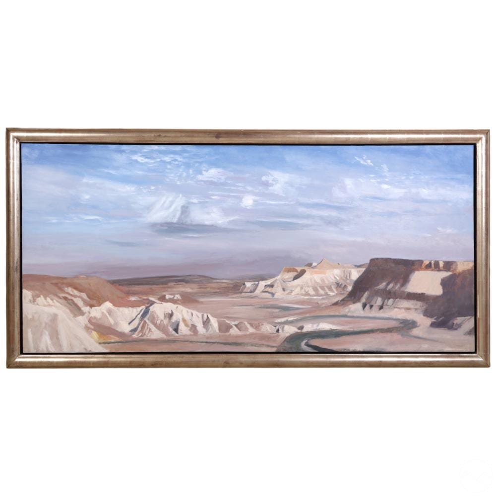 Avner Moriah comparable auction result: avner moriah b 1953 israeli landscape oil painting