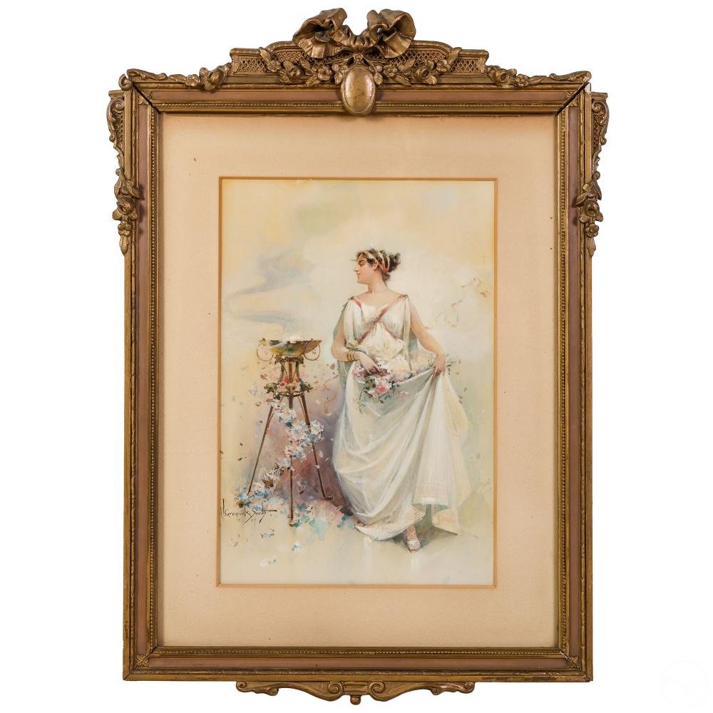 Walter Granville Smith comparable auction result: walter granville smith 1870 1938 portrait painting