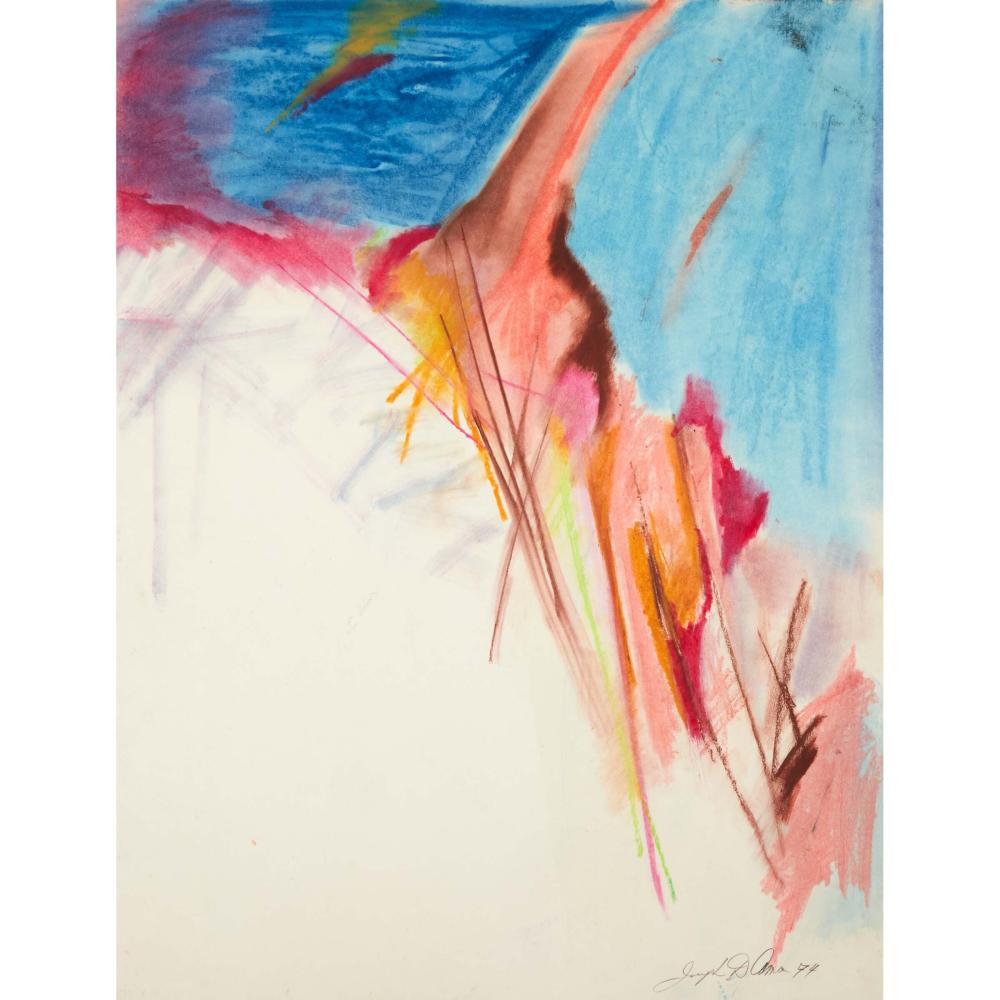 Joseph Amar comparable auction result: joseph amar 1954 2001 abstraction 8 1974