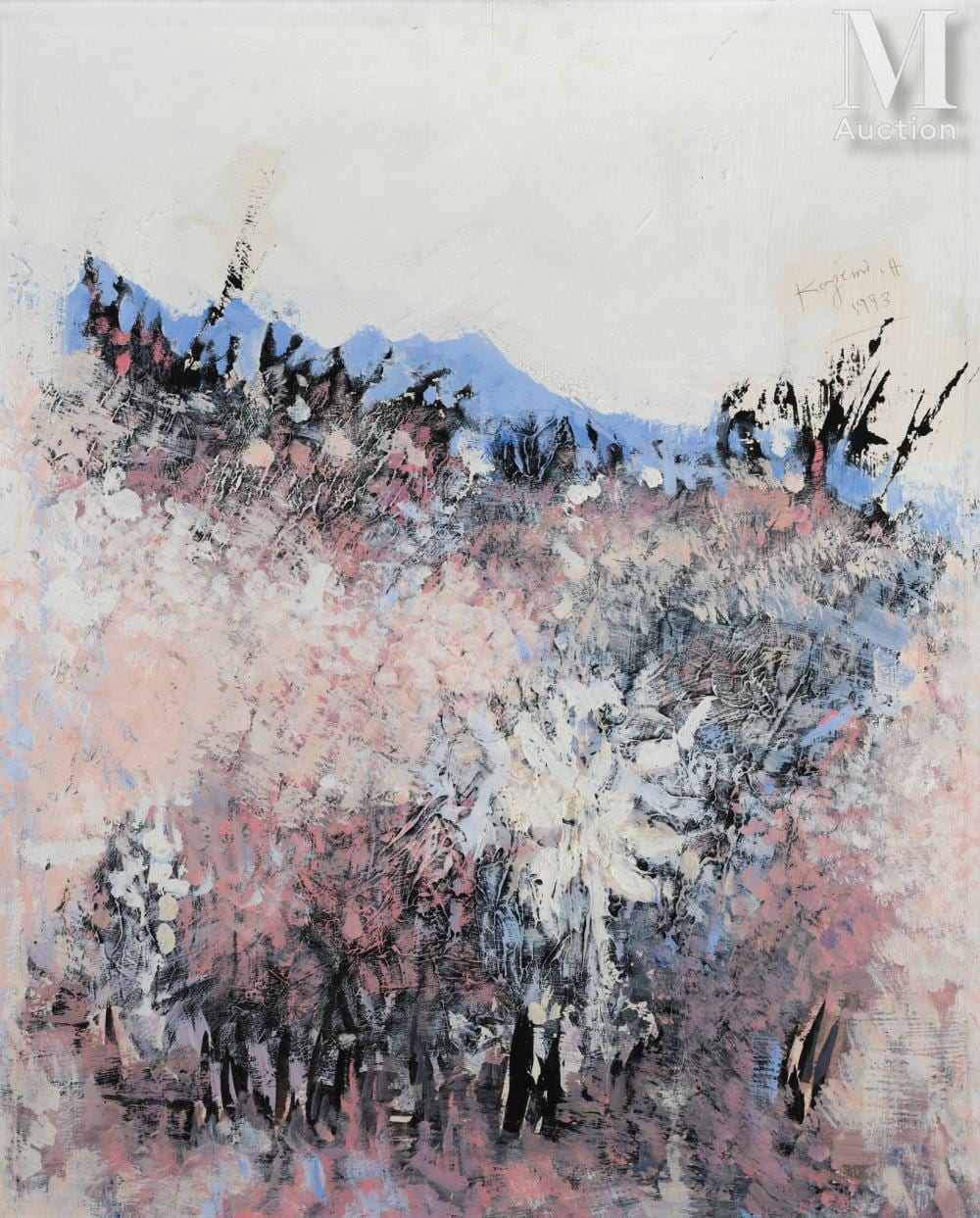 hossein kazemi iran 1924 1996 untitled · Millon & Associes · 2025-07-06 Hossein Kazemi comparable auction result: hossein kazemi iran 1924 1996 untitled