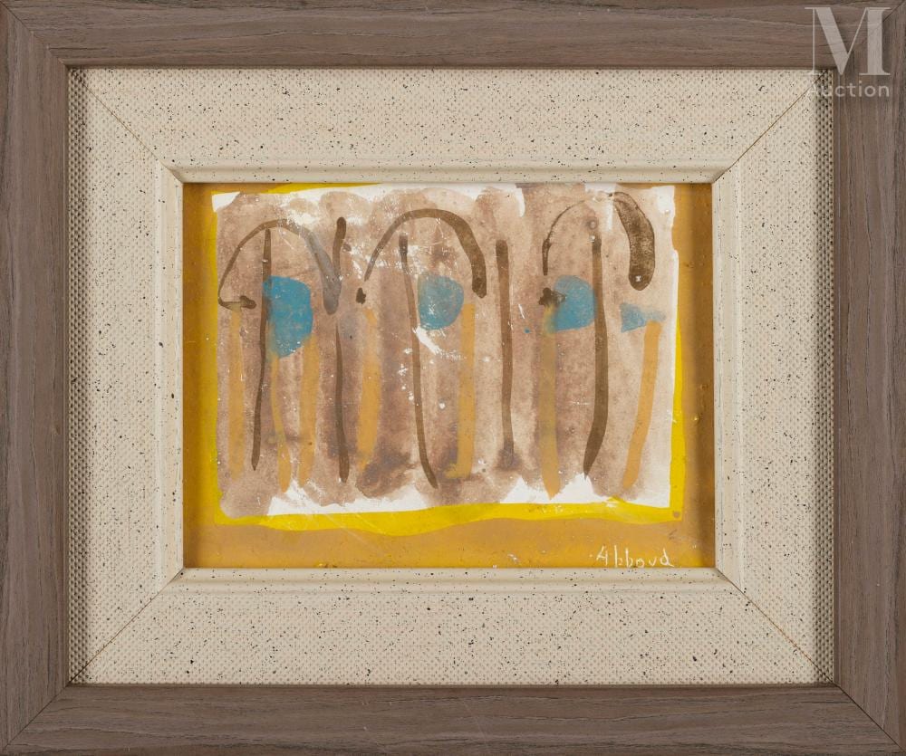Chafik Abboud comparable auction result: chafic abboud liban 1926 2004 sans titre