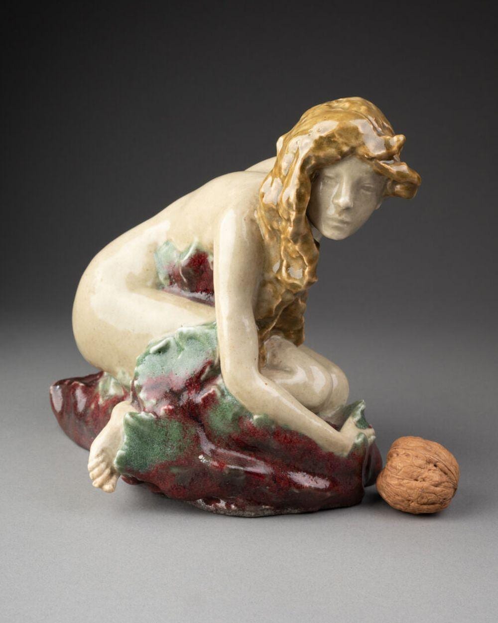Albert-Louis Dammouse comparable auction result: albert dammouse 1848 1926 charlotte gabrielle besnard 1854 1931