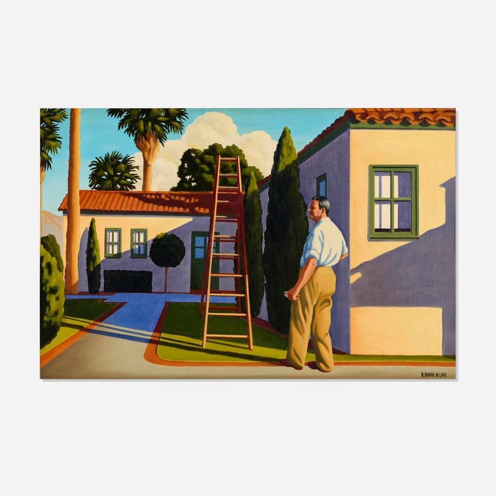 R. Kenton Nelson comparable auction result: r kenton nelson a vision of the world