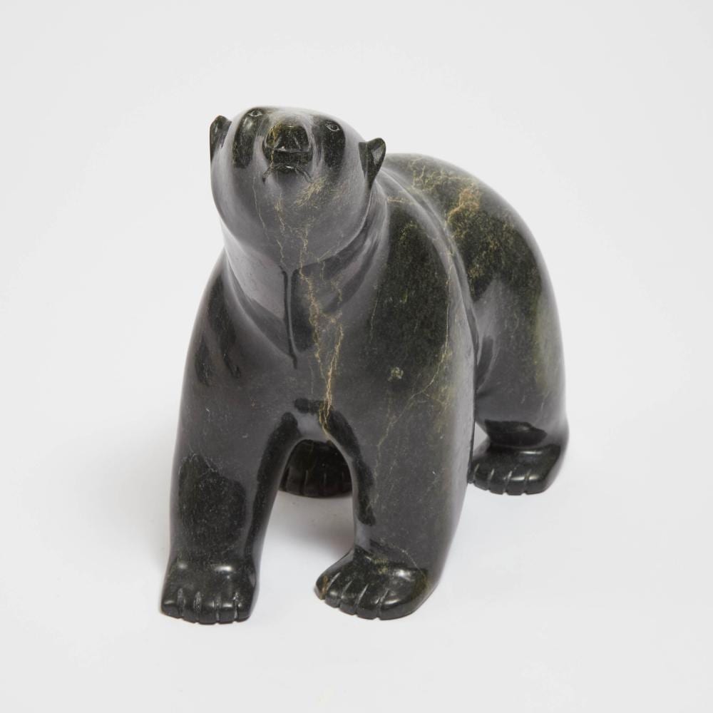 Ohito Ashoona comparable auction result: ohito ashoona b 1952 scenting polar bear