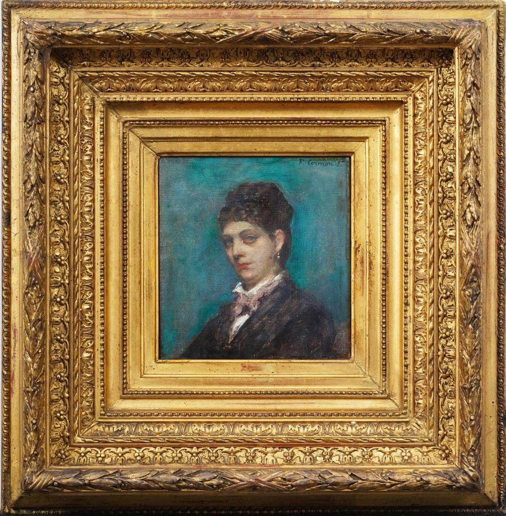 Fernand Cormon comparable auction result: fernand cormon 1845 1924 antique french impressionist finely painted woman portrait painting