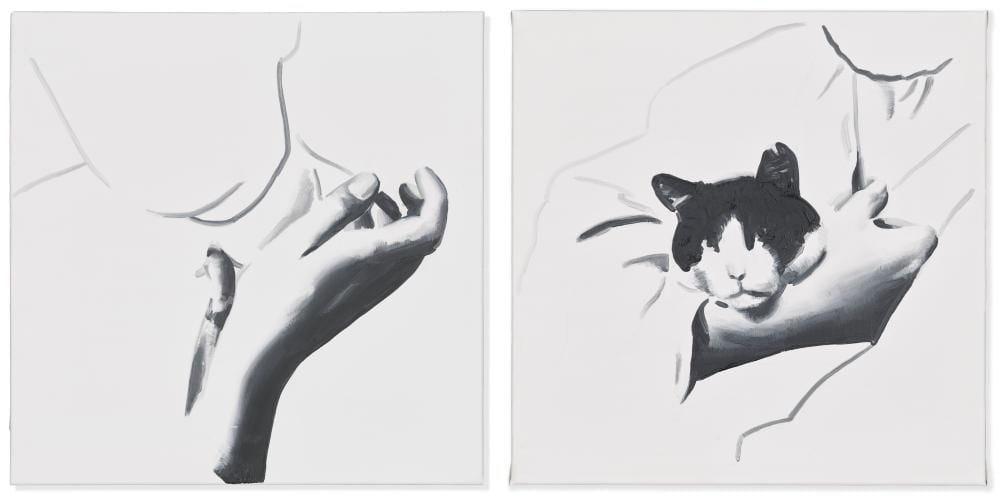Marcin Maciejowski comparable auction result: marcin maciejowski b 1974 i detail hand klimt ii detail hand sch