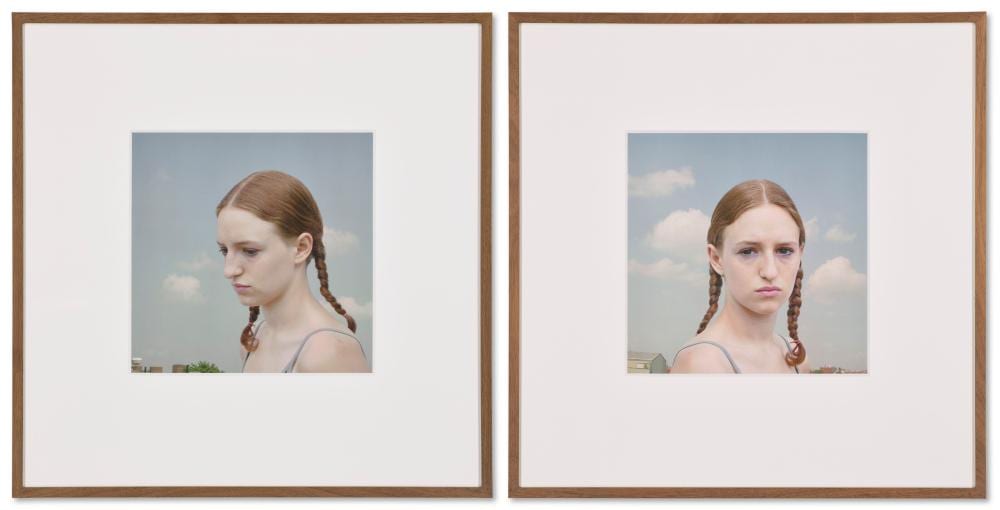Loretta Lux comparable auction result: loretta lux b 1969 i portrait of a girl 1 ii portrait of a girl 2
