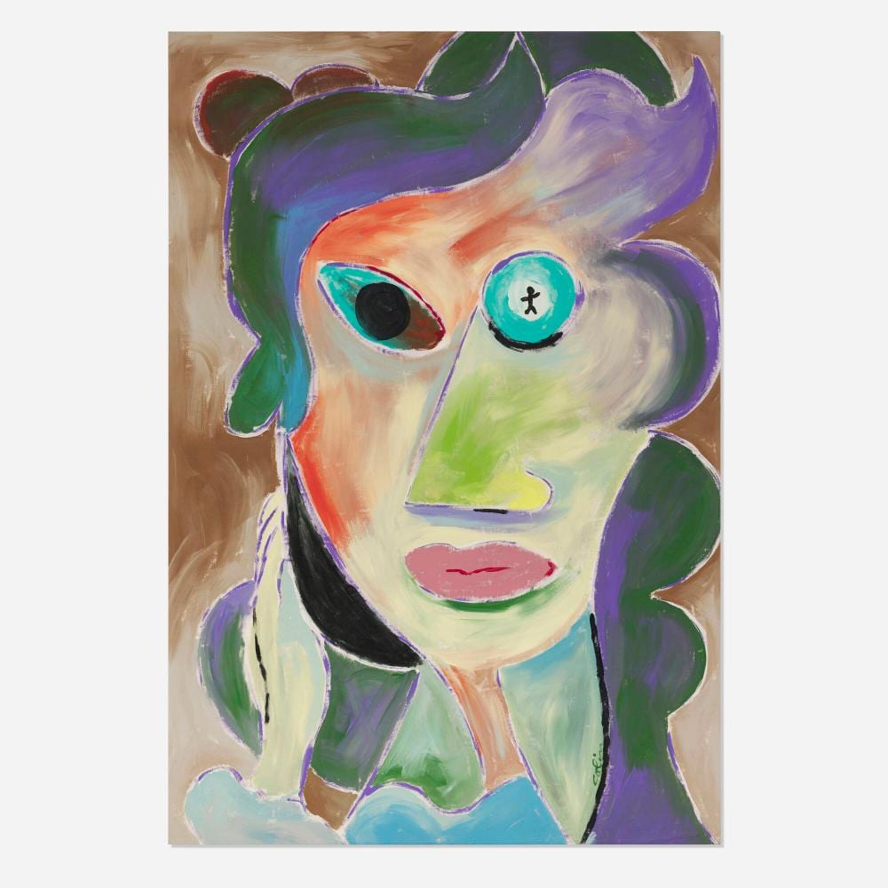 George Colin comparable auction result: george colin untitled