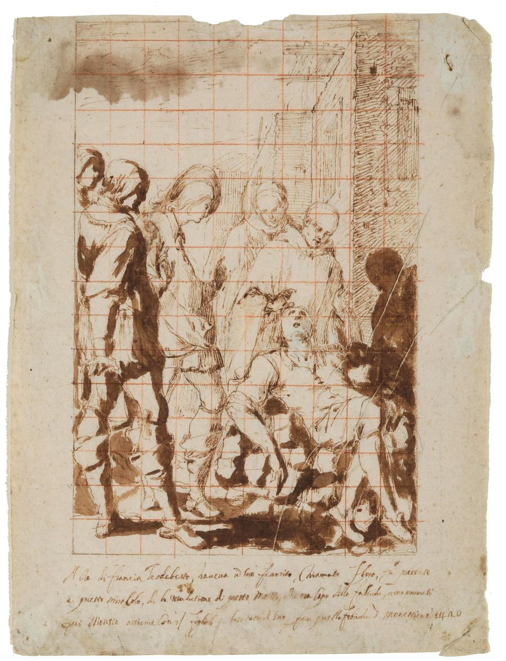 Miracolo di un santo Scuola fiorentina del XVII secolo sold by Cambi Casa d'Aste, lot 23 — auction record photograph