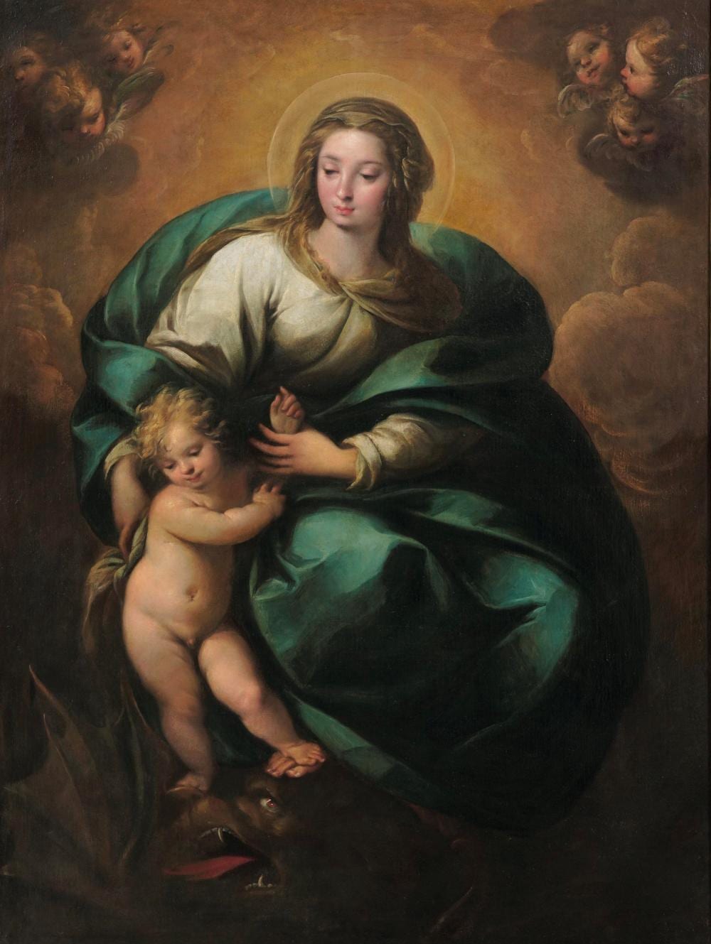 Carlo Francesco Nuvolone comparable auction result: carlo francesco nuvolone 1609 milano 1662 milano madonna con il bambino