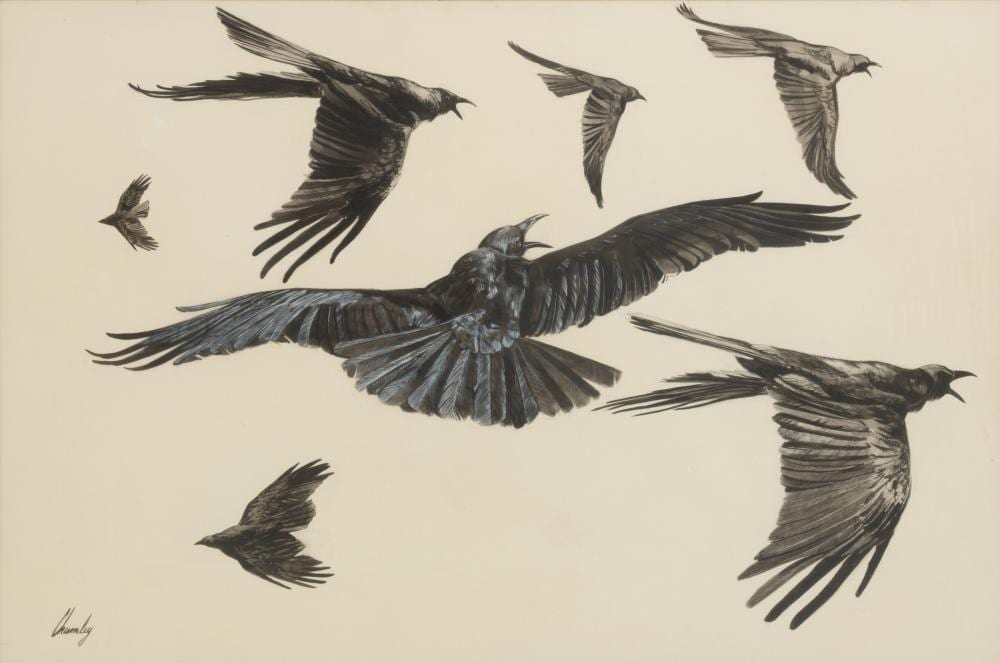 John Chumley comparable auction result: john chumley american 1928 1984 study for signal knob