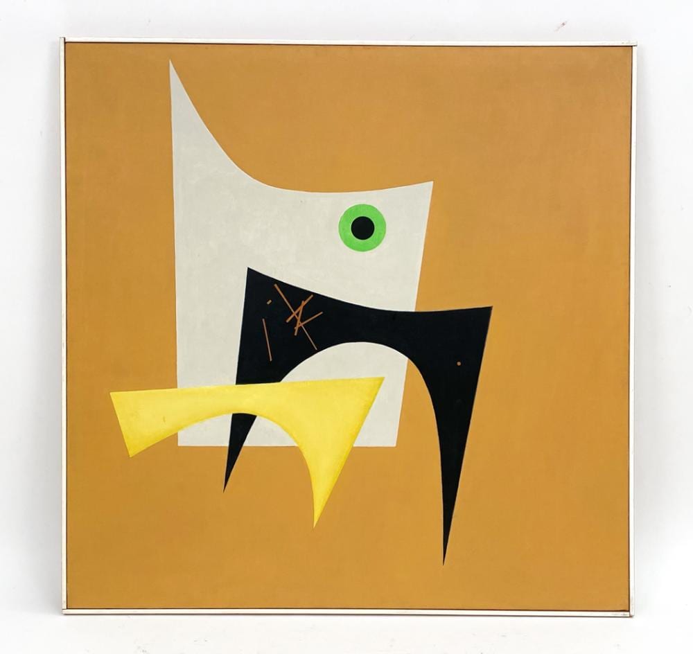 Daniel Content comparable auction result: daniel content 1902 1990 large abstract o c