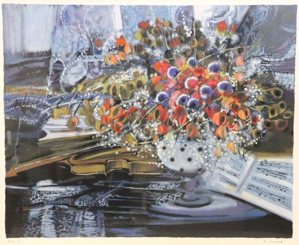 monique journod french 1935 2024 limited edition serigraph · Market Auctions · 2025-07-02 Monique Journod comparable auction result: monique journod french 1935 2024 limited edition serigraph