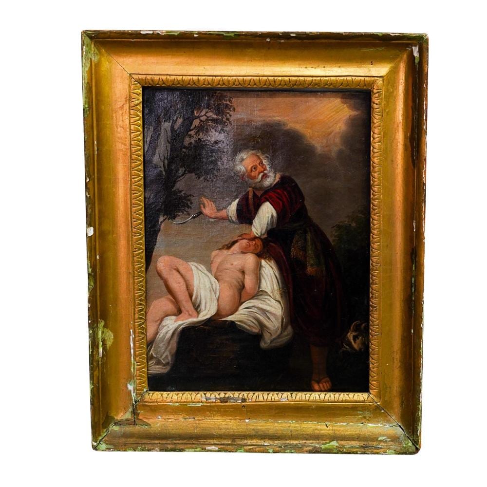 John Singleton Copley comparable auction result: manner of john singleton copley oil on canvas abraham s sacrifice painting