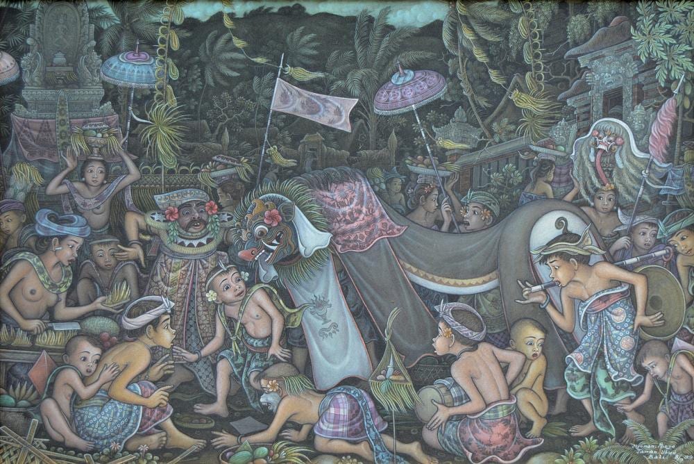 Meja, I Nyoman; Pementasan Barong comparable sale