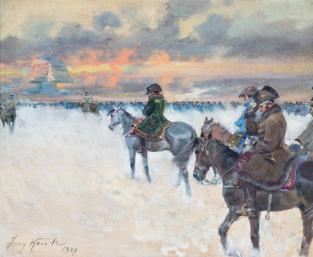 Jersy Kossak comparable auction result: jerzy kossak polish 1886 1955