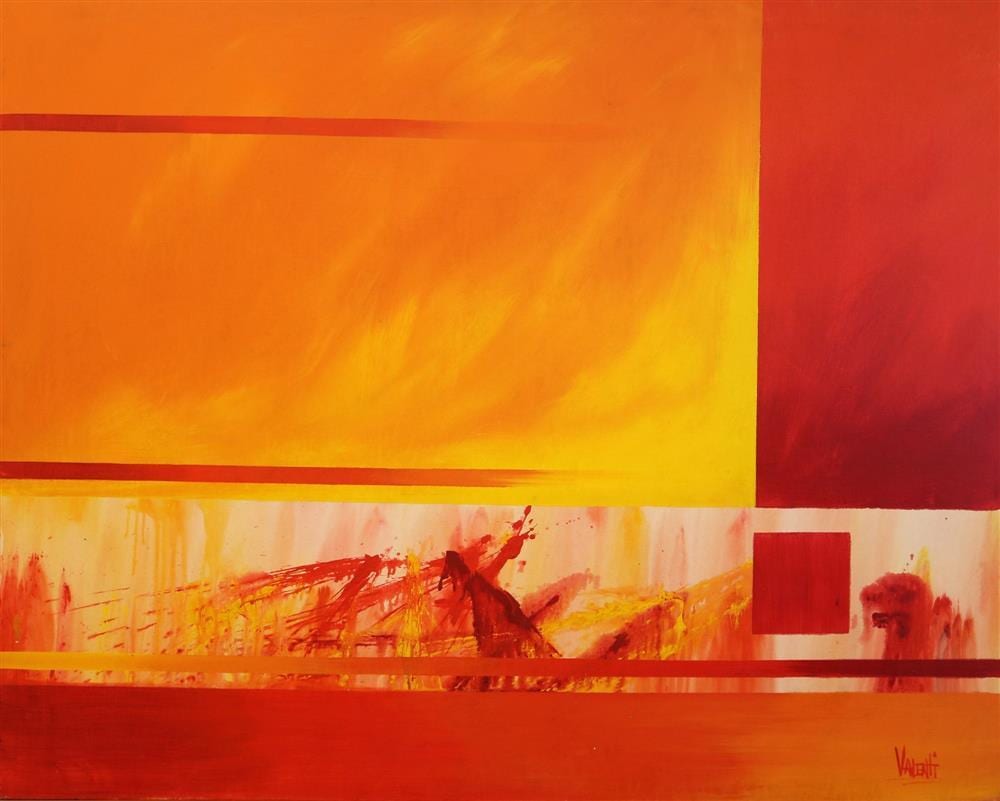 Italo Valenti comparable auction result: italo valenti italian 1912 1995 untitled abstract acrylic on canvas signed lower right hand corner framed