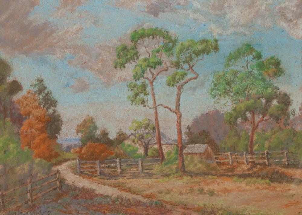 rene collot d herbois country road oil on card · GFL Fine Art · 2025-06-25 Rene Collot D'Herbois comparable auction result: rene collot d herbois country road oil on card