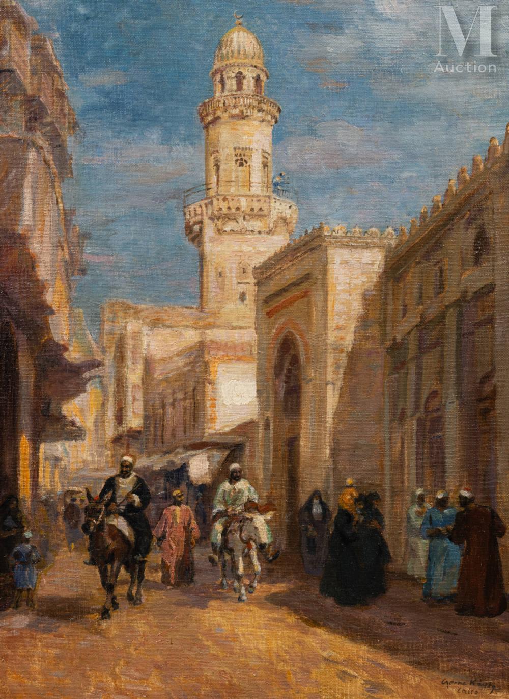 k roly cserna hungary 1867 1944 khanqah of sultan baybars ii · Millon & Associes · 2025-06-28 Károly Cserna comparable auction result: k roly cserna hungary 1867 1944 khanqah of sultan baybars ii