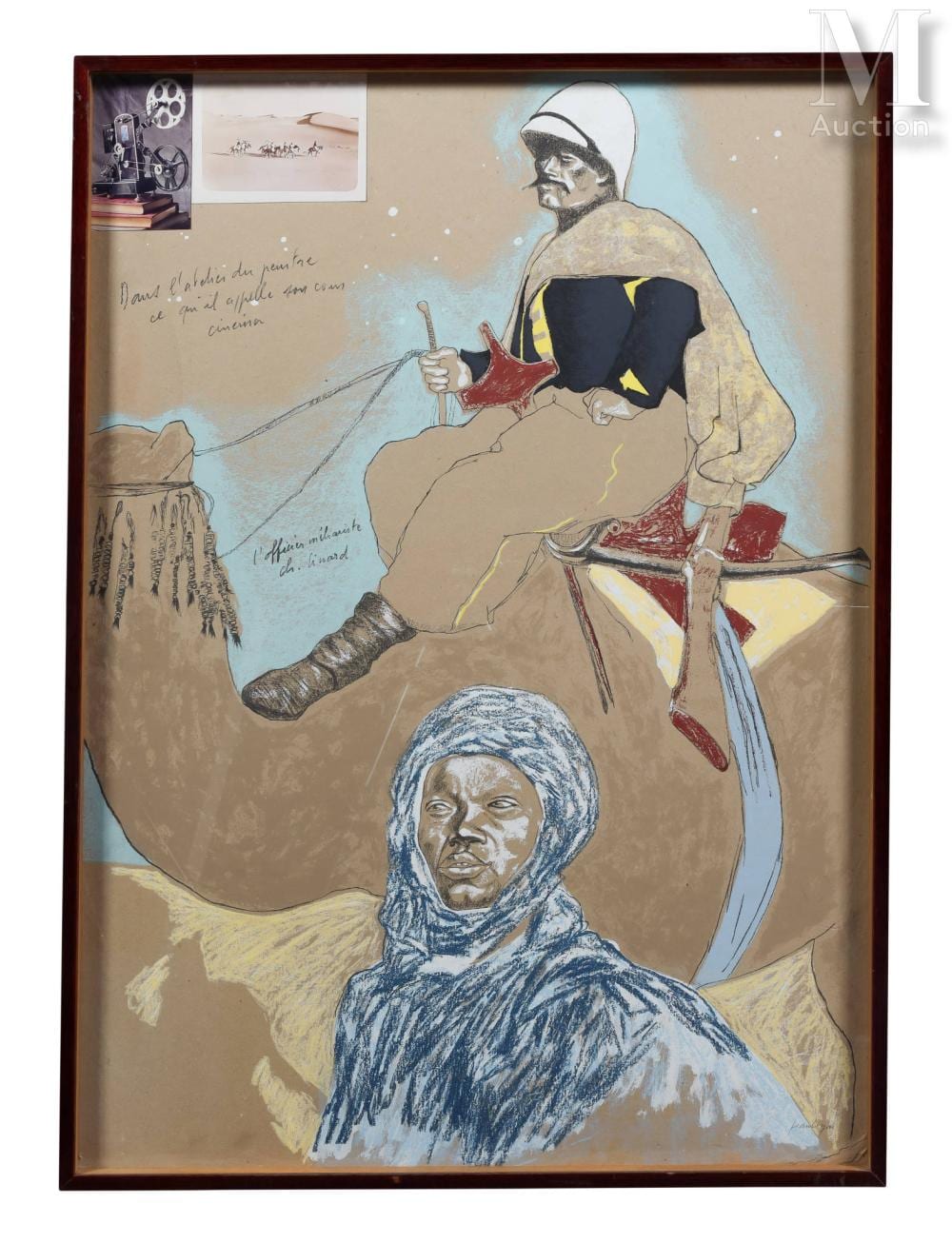 Jean LeGac comparable auction result: jean le gac ales 1936 in the painter s studio what he calls his cinema corner