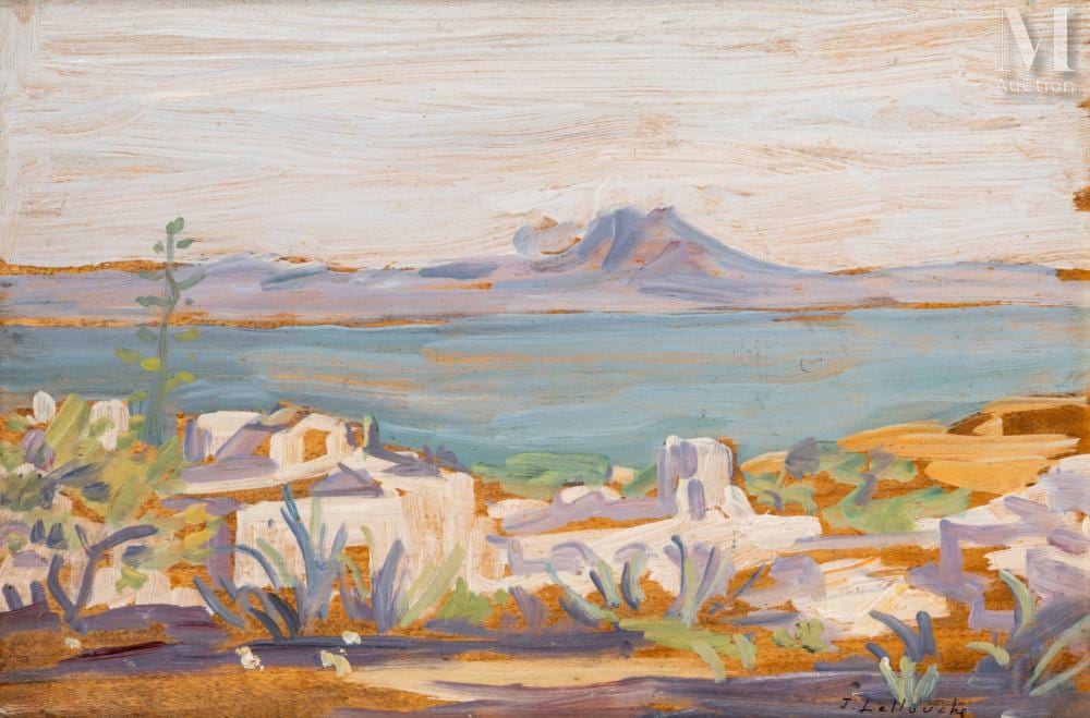 Jules Lellouche comparable auction result: jules lellouche monastir 1903 paris 1963 sidi bou said and the bou kornine