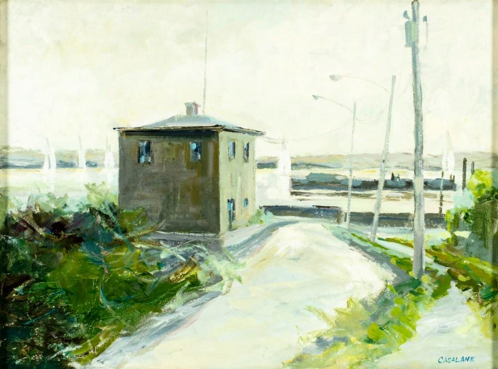 joseph casalane us 20c oil painting · Broward Auction Gallery LLC · 2025-08-31 Joseph Casalane comparable auction result: joseph casalane us 20c oil painting