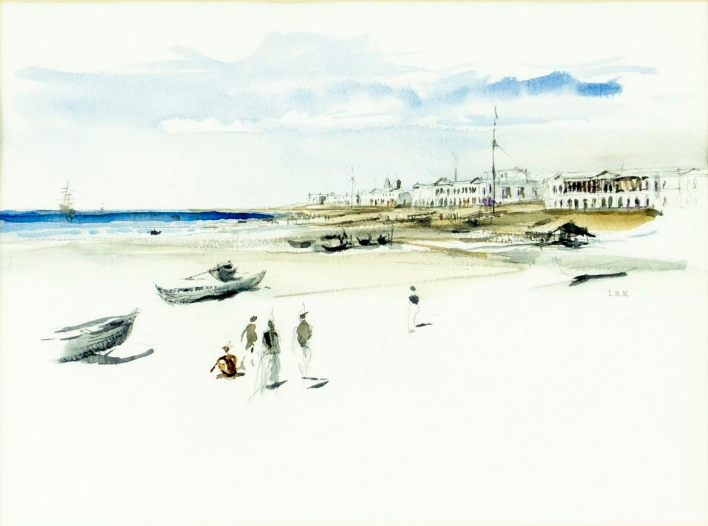 Ian Marshall comparable auction result: ian marshall scotland 1933 2016 watercolor painting