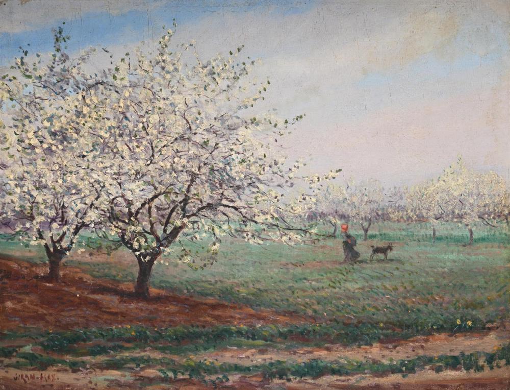 l on giran max french 1867 1927 pommiers en fleurs · Dreweatts 1759 Fine Sales · 2025-07-10 Léon Giran-Max comparable auction result: l on giran max french 1867 1927 pommiers en fleurs