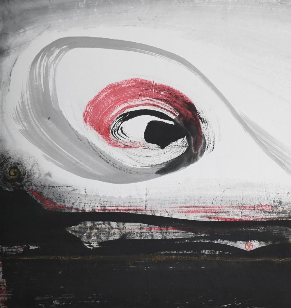 Irene Chou comparable auction result: irene chou chinese 1924 2011 infinity landscape